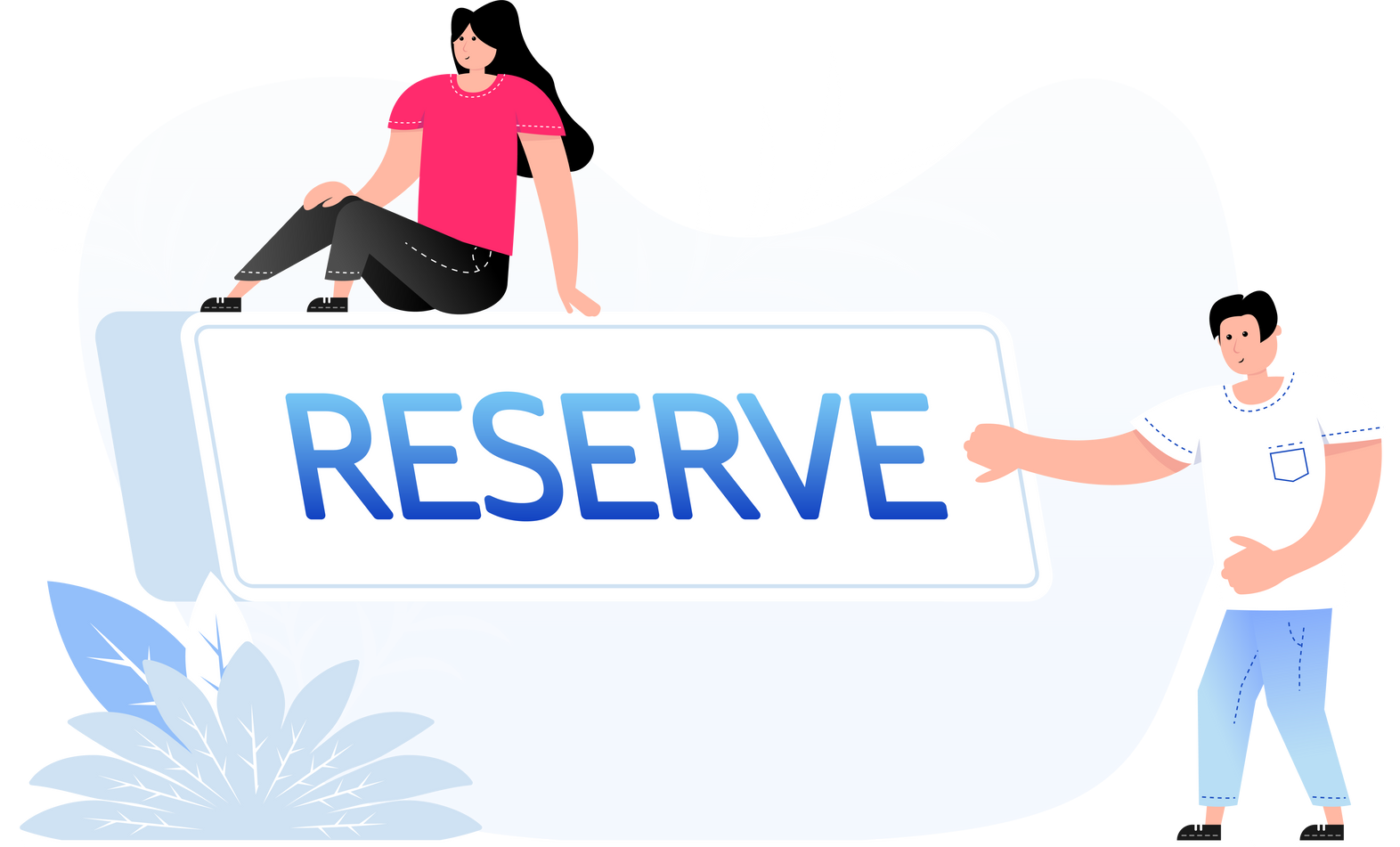 reserve with click here people